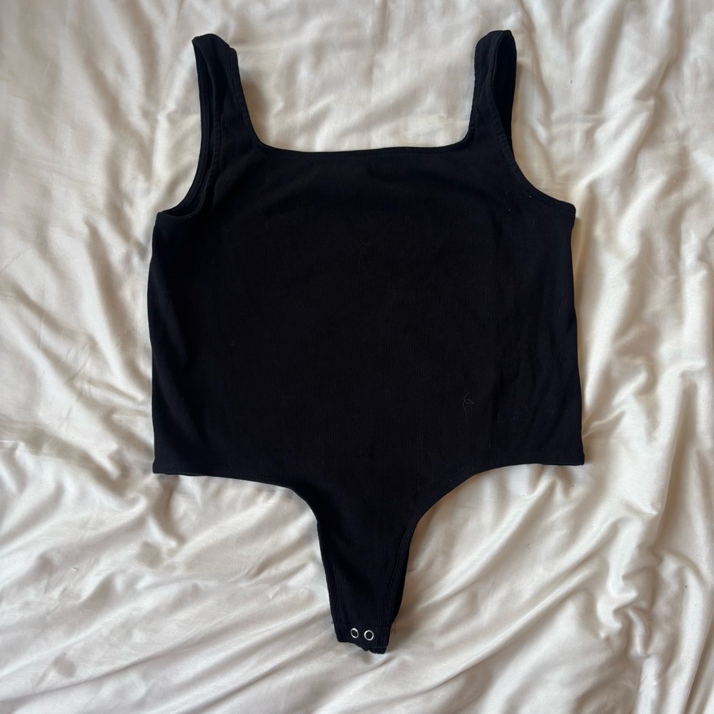 3/$25 George Black One Piece Bodysuit